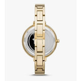 Buy Shop Michael Kors Parker Crystals Gold Dial Gold Steel Strap Watch For Women - MK4469 USA Online