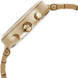 Buy Shop Michael Kors Parker Crystals Gold Dial Gold Steel Strap Watch For Women - MK4469 USA Online