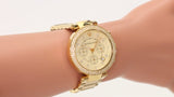 Buy Shop Michael Kors Parker Gold Dial Gold Steel Strap Watch for Women - MK5354 USA Online