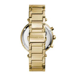 Buy Shop Michael Kors Parker Gold Dial Gold Steel Strap Watch for Women - MK5354 USA Online