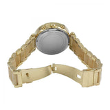 Buy Shop Michael Kors Parker Gold Dial Gold Steel Strap Watch for Women - MK5632 USA Online