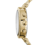 Buy Shop Michael Kors Parker Gold Dial Gold Steel Strap Watch for Women - MK5632 USA Online
