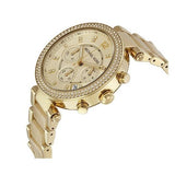 Buy Shop Michael Kors Parker Gold Dial Gold Steel Strap Watch for Women - MK5632 USA Online