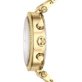 Buy Shop Michael Kors Parker Gold Dial Gold Steel Strap Watch for Women - MK5632 USA Online
