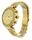 Buy Shop Michael Kors Parker Gold Dial Gold Steel Strap Watch for Women - MK5632 USA Online