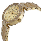 Buy Shop Michael Kors Parker Gold DIal Gold Steel Strap Watch for Women - MK5842 USA Online