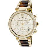 Buy Shop Michael Kors Parker Gold Dial Two Tone Steel Strap Watch for Women - MK5688 USA Online