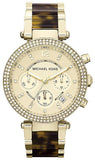Buy Shop Michael Kors Parker Gold Dial Two Tone Steel Strap Watch for Women - MK5688 USA Online