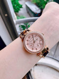 Buy Shop Michael Kors Parker Gold Dial Two Tone Steel Strap Watch for Women - MK5841 USA Online