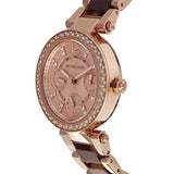 Buy Shop Michael Kors Parker Gold Dial Two Tone Steel Strap Watch for Women - MK5841 USA Online
