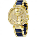 Buy Shop Michael Kors Parker Gold Dial Two Tone Steel Strap Watch for Women - MK6238 USA Online