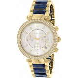 Buy Shop Michael Kors Parker Gold Dial Two Tone Steel Strap Watch for Women - MK6238 USA Online