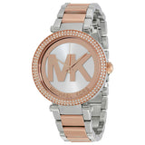 Buy Shop Michael Kors Parker Gold Dial Two Tone Steel Strap Watch for Women - MK6314 USA Online