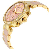 Buy Shop Michael Kors Parker Gold Dial Two Tone Steel Strap Watch for Women - MK6326 USA Online