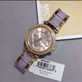 Buy Shop Michael Kors Parker Gold Dial Two Tone Steel Strap Watch for Women - MK6327 USA Online