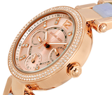 Buy Shop Michael Kors Parker Gold Dial Two Tone Steel Strap Watch for Women - MK6327 USA Online