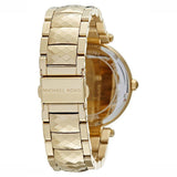Buy Shop Michael Kors Parker Gold Mother of Pearl Dial Gold Steel Strap Watch for Women - MK6425 USA Online