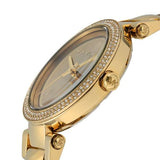 Buy Shop Michael Kors Parker Gold Mother of Pearl Dial Gold Steel Strap Watch for Women - MK6425 USA Online