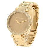 Buy Shop Michael Kors Parker Gold Mother of Pearl Dial Gold Steel Strap Watch for Women - MK6425 USA Online