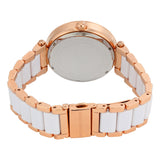 Buy Shop Michael Kors Parker White Dial Two Tone Steel Strap Watch for Women - MK6365 USA Online