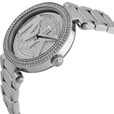 Buy Shop Michael Kors Parker Silver Dial Silver Steel Strap Watch for Women - MK5925 USA Online