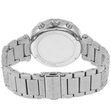 Buy Shop Michael Kors Parker Mother of Pearl Dial Diamonds Silver Steel Strap Watch for Women - MK5572 USA Online
