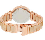Buy Shop Michael Kors Parker Mother of Pearl Pink Dial Two Tone Steel Strap Watch for Women - MK6492 USA Online