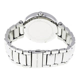 Buy Shop Michael Kors Parker Mother of Pearl Silver Steel Strap Watch for Women - MK6424 USA Online