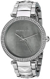 Buy Shop Michael Kors Parker Mother of Pearl Silver Steel Strap Watch for Women - MK6424 USA Online