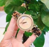 Buy Shop Michael Kors Parker Mother Of Pearl White Dial Two Tone Steel Strap Watch For Women - MK6518 USA Online