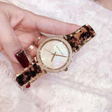 Buy Shop Michael Kors Parker Mother Of Pearl White Dial Two Tone Steel Strap Watch For Women - MK6518 USA Online