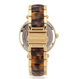 Buy Shop Michael Kors Parker Mother Of Pearl White Dial Two Tone Steel Strap Watch For Women - MK6518 USA Online