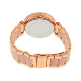 Buy Shop Michael Kors Parker Pink Dial Pink Steel Strap Watch for Women - MK6176 USA Online