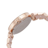 Buy Shop Michael Kors Parker Pink Dial Pink Steel Strap Watch for Women - MK6176 USA Online