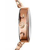 Buy Shop Michael Kors Parker Pink Dial Two Tone Steel Strap Watch for Women - MK5896 USA Online