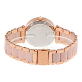 Buy Shop Michael Kors Parker Pink Dial Two Tone Steel Strap Watch for Women - MK6110 USA Online