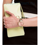 Buy Shop Michael Kors Parker Pink Dial Two Tone Steel Strap Watch for Women - MK6140 USA Online