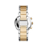 Buy Shop Michael Kors Parker Pink Dial Two Tone Steel Strap Watch for Women - MK6140 USA Online
