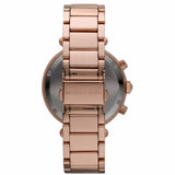 Buy Shop Michael Kors Parker Purple Dial Rose Gold Steel Strap Watch for Women - MK6169 USA Online