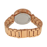 Buy Shop Michael Kors Parker Purple Dial Rose Gold Steel Strap Watch for Women - MK6169 USA Online