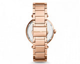 Buy Shop Michael Kors Parker Rose Gold Dial Rose Gold Steel Strap Watch for Women - MK5865 USA Online