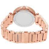 Buy Shop Michael Kors Parker Rose Gold Dial Rose Gold Steel Strap Watch for Women - MK5865 USA Online