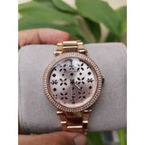 Buy Shop Michael Kors Parker Rose Gold Dial Steel Strap Watch for Women - MK6470 USA Online