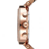 Buy Shop Michael Kors Parker Rose Gold Dial Two Tone Steel Strap Watch for Women - MK5538 USA Online