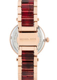 Buy Shop Michael Kors Parker Rose Gold Dial Two Tone Steel Strap Watch for Women - MK6239 USA Online
