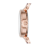 Buy Shop Michael Kors Parker Rose Gold Dial Two Tone Steel Strap Watch for Women - MK6239 USA Online