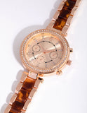 Buy Shop Michael Kors Parker Rose Gold Dial Two Tone Steel Strap Watch for Women - MK6239 USA Online