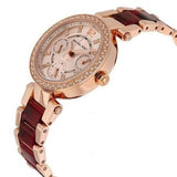 Buy Shop Michael Kors Parker Rose Gold Dial Two Tone Steel Strap Watch for Women - MK6239 USA Online