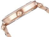 Buy Shop Michael Kors Parker Rose Gold Dial with Diamonds Rose Gold Steel Strap Watch for Women - MK6426 USA Online