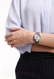 Buy Shop Michael Kors Parker Silver Dial Silver Stainless Steel Strap Watch for Women - MK6483 USA Online